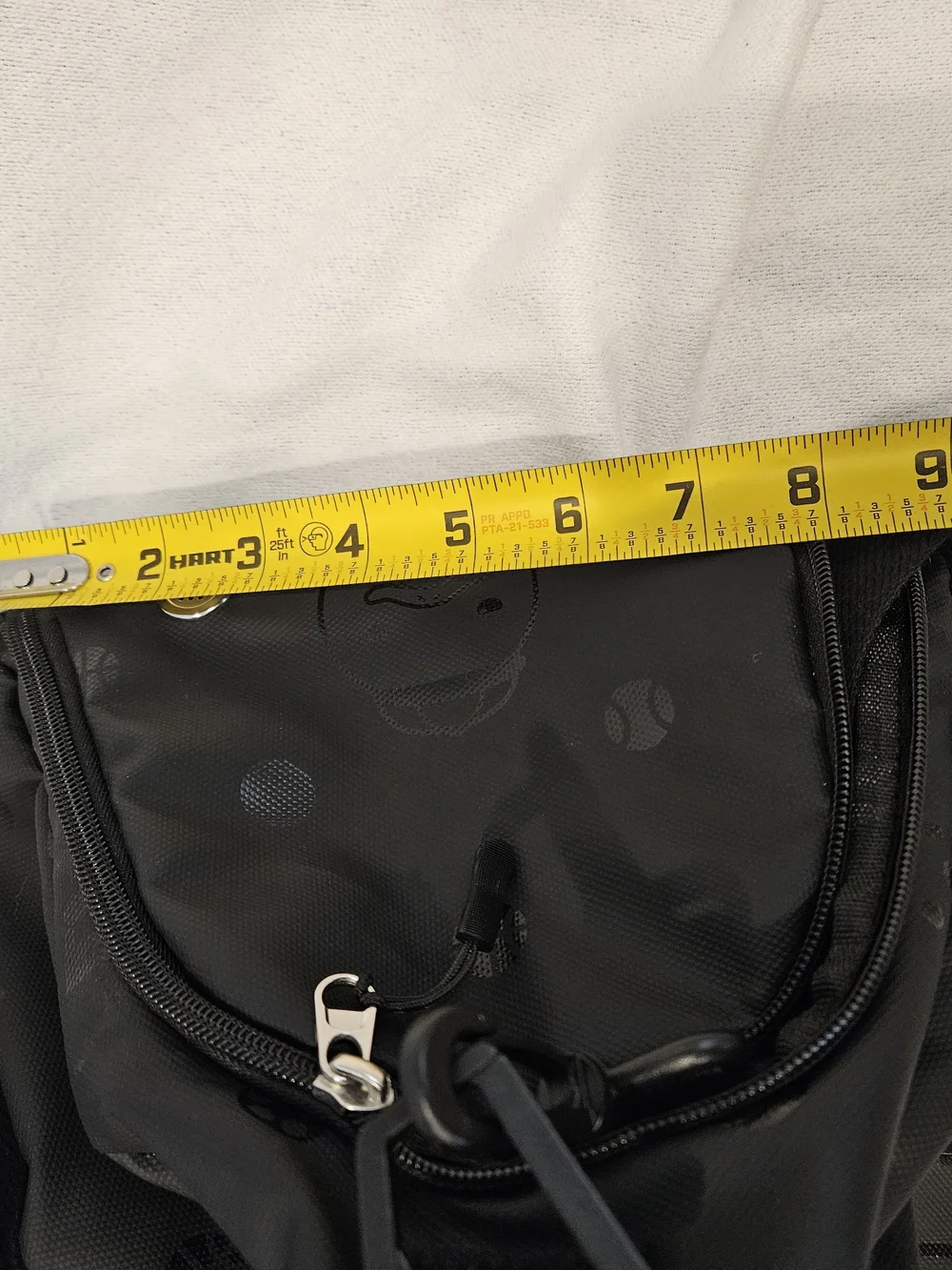Duckoo Black Duffle Bag - Travel & Gym